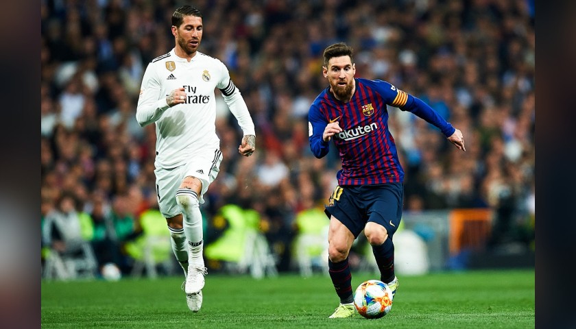 Messi's Match Shirt, Real Madrid-Barcelona 2019