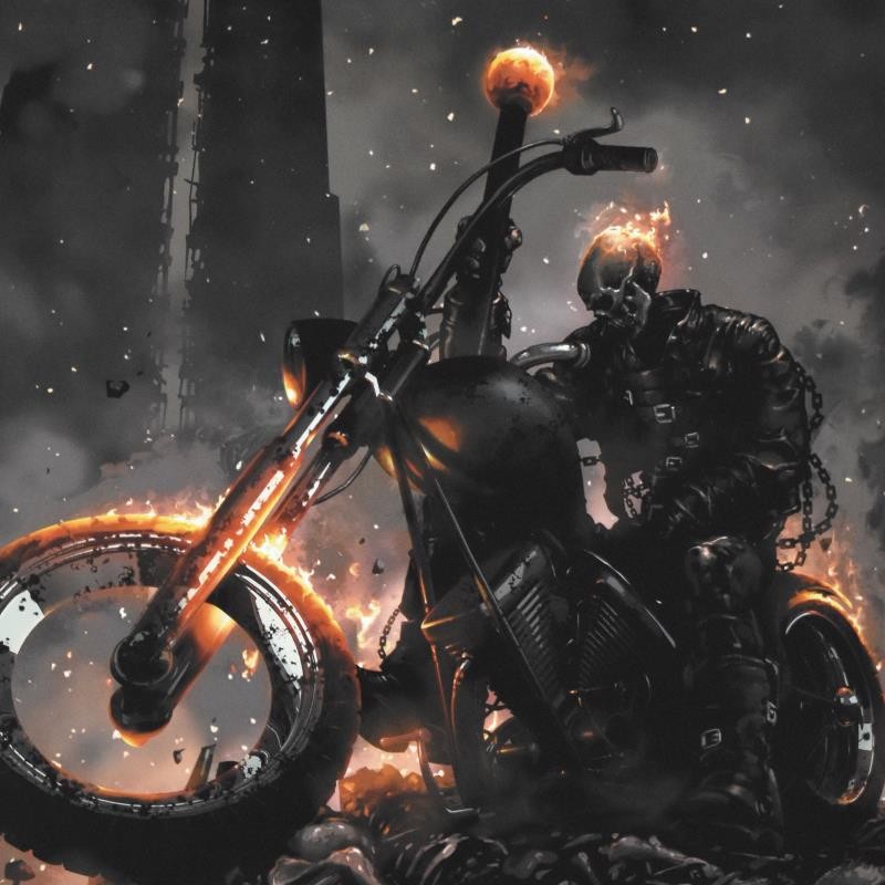 "Ghost Rider" Limited Edition Giclee