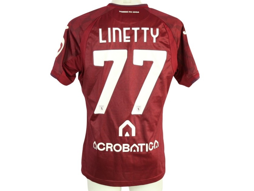 Linetty's Unwashed Shirt, Torino vs Cosenza, Italian Cup 2024