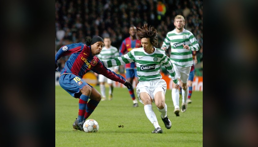 Nakamura's Official Celtic Glasgow Signed Shirt, 2007/08
