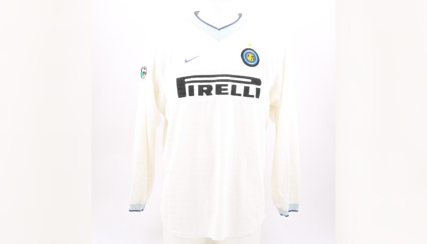 Seedorf's Inter Match-Issue/Worn Shirt, Serie A 2000/01 - CharityStars