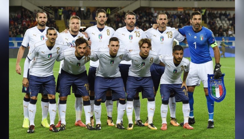 Astori's Match Shirt, Italy-Macedonia 2017