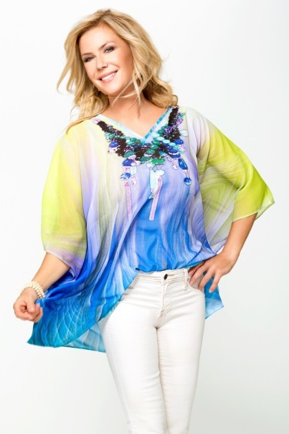 Paradise Caftan by Katherine Kelly Lang 