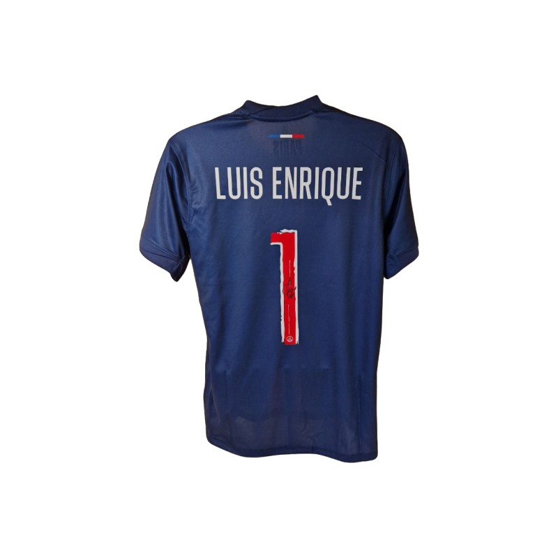 Luis Enrique Signed PSG 2024-25 Final Football Shirt
