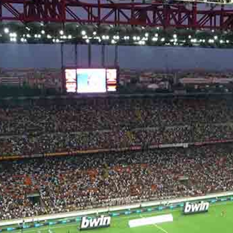 2 tickets for Milan-Inter match at San Siro Stadium