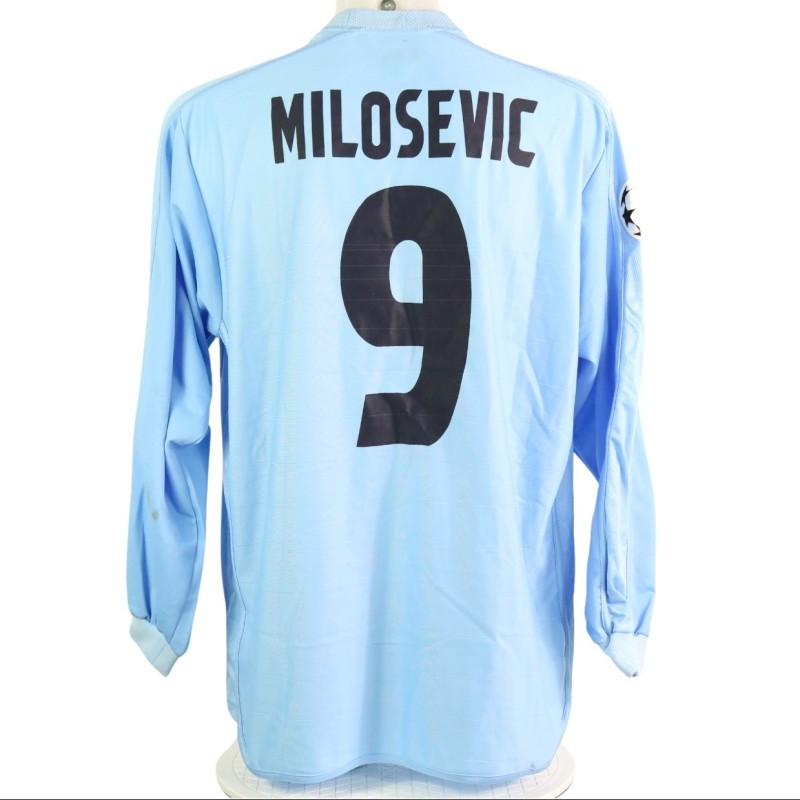 Milosevic's Celta Vigo Match Shirt, UCL 2003/04