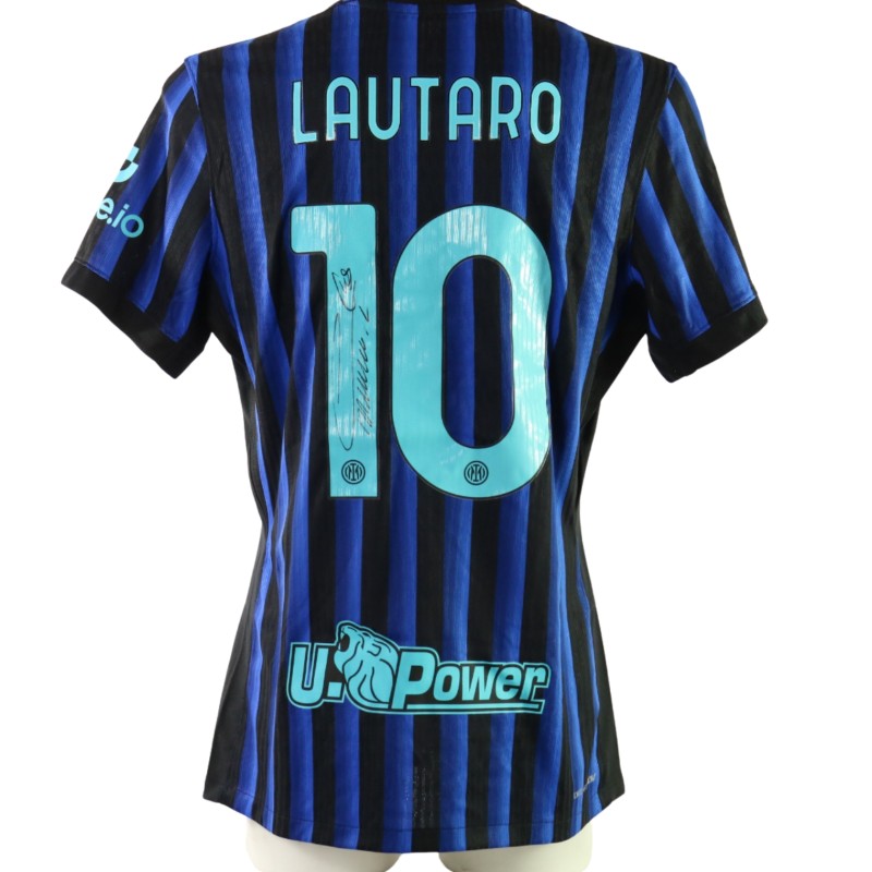 Maglia Gara Lautaro Martinez Inter, 2025/26 - Autografata