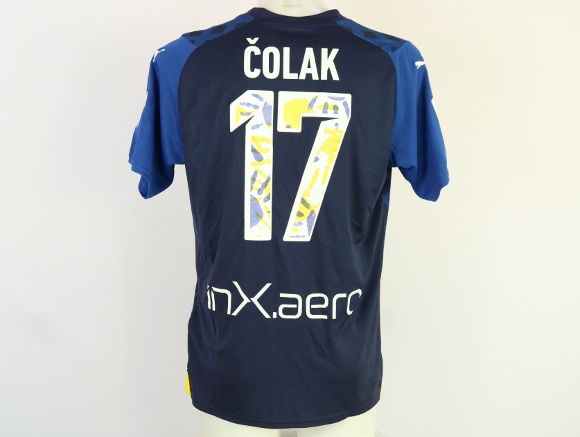 Čolak's Match Shirt, Parma vs Catanzaro 2024 "Always With Blue"