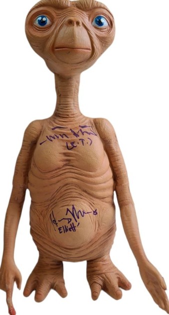 E.T. Cast Signed Replica Doll