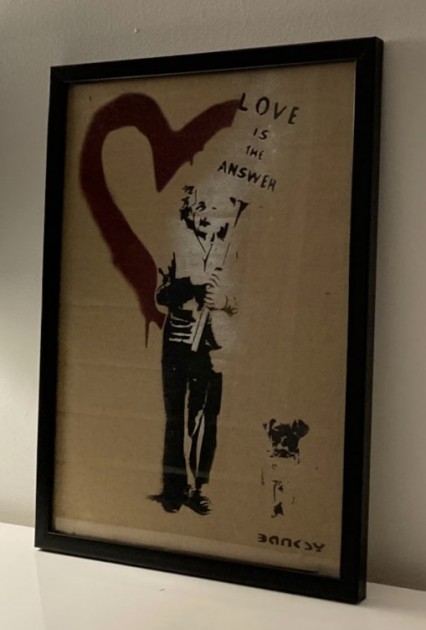 Banksy Dismaland Souvenir Love is The Answer