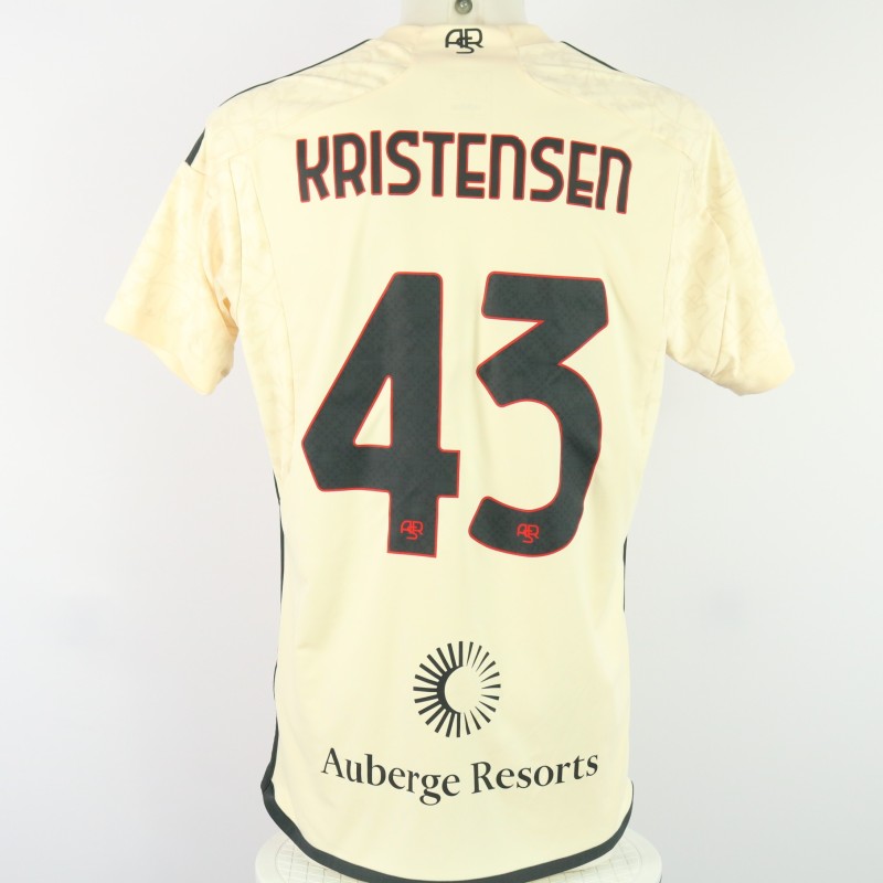 Kristensen's Roma Match Shirt, 2023/24