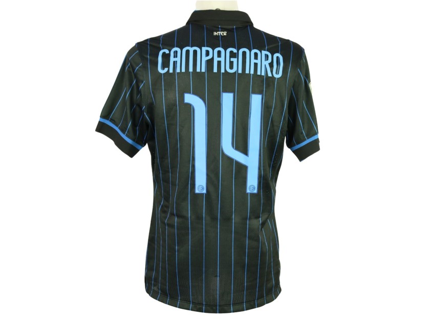 Campagnaro s Inter Milan Match Shirt 2014 15 CharityStars