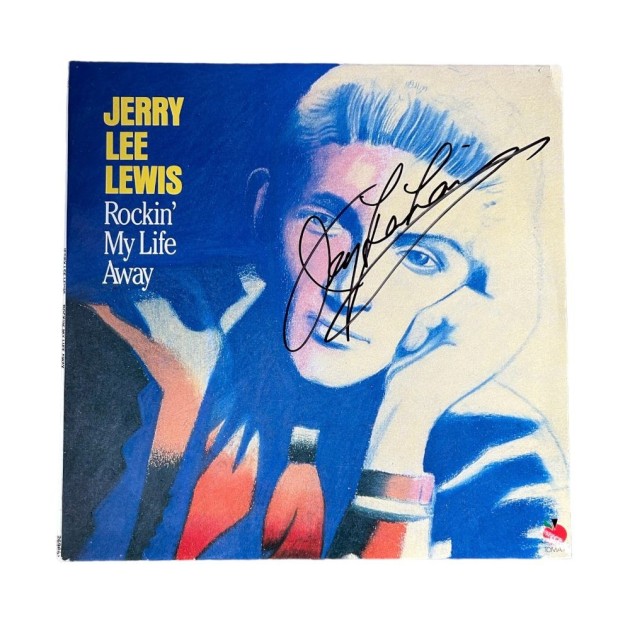 Jerry Lee Lewis Signed Vinyl LP