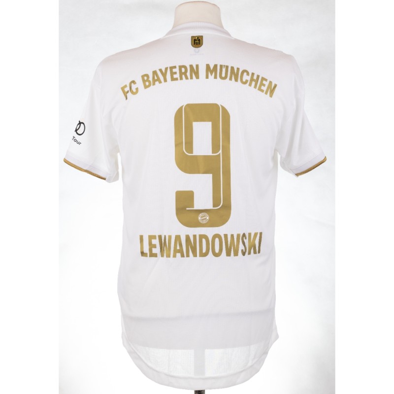 Maglia gara del Bayern Monaco 2021/22 di Lewandowski