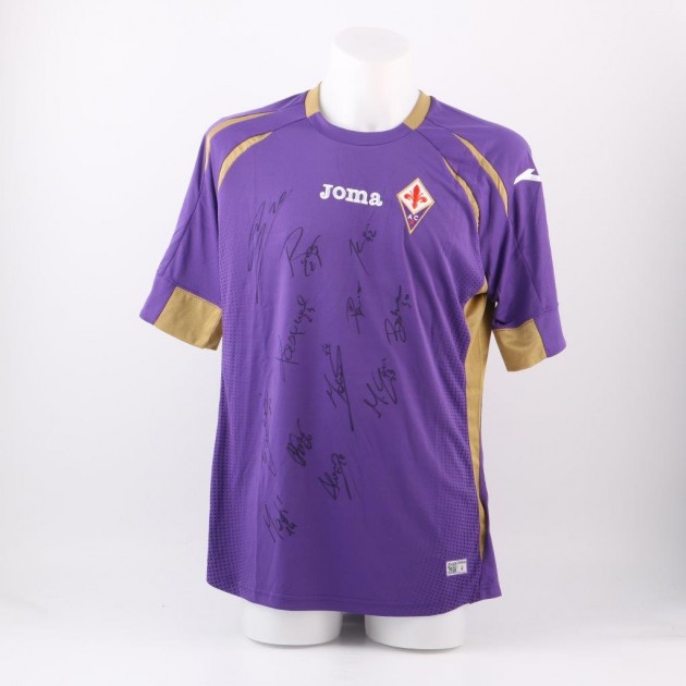 Fiorentina 2014/2015 shirt signed by the players