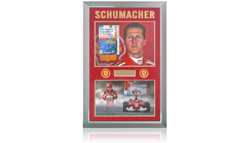 Michael Schumacher Hand-Signed Booking Form