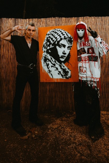 Portraits of Resistance #1 : Laika x SOS PALESTINA 2