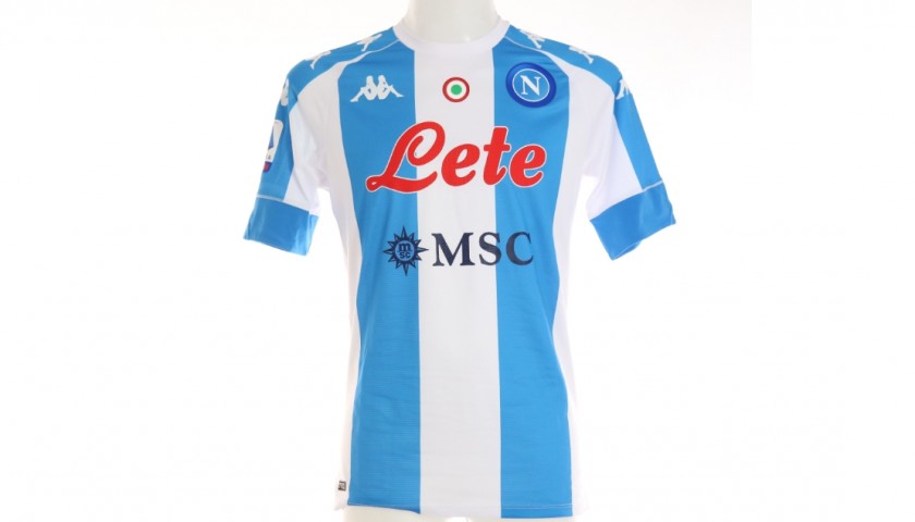 Politano's Napoli Signed Match Shirt, 2020/21 