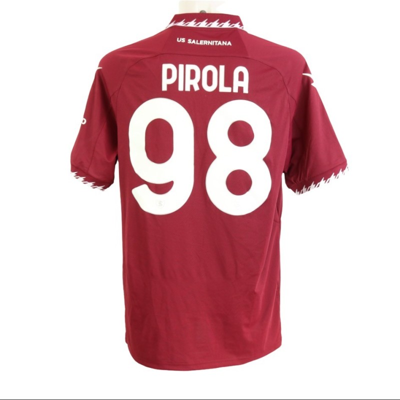 Pirola's Worn Shirt, Salernitana vs Augsburg 2023