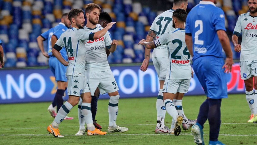 Mertens' Napoli Signed Match Shirt, 2020/21