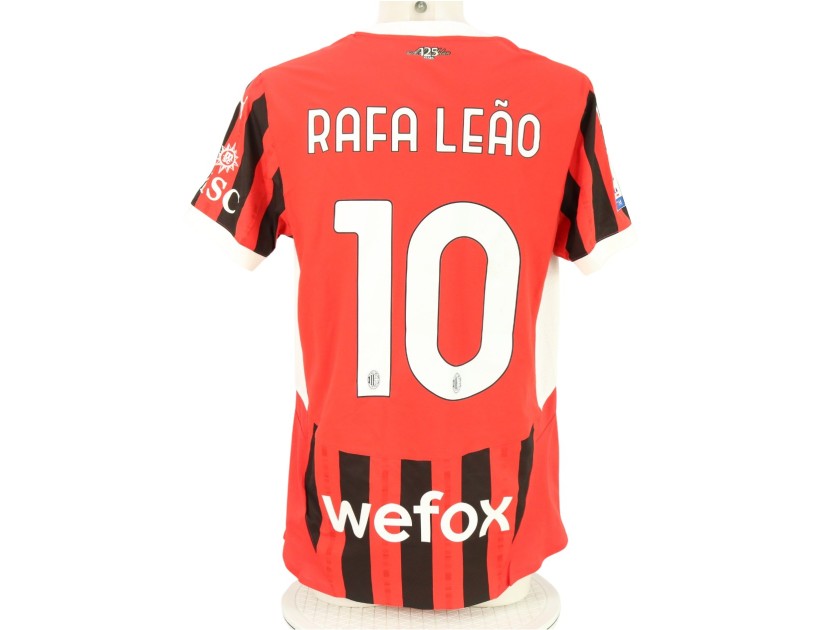 Rafa Leao's Unwashed Shirt, Milan vs Salernitana 2024