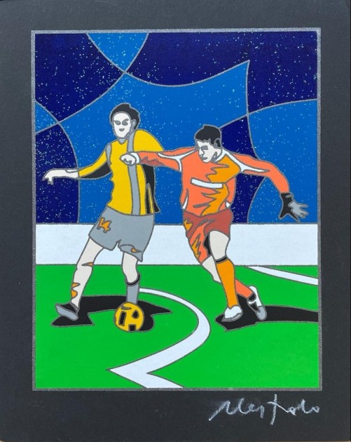 "Calcio" by Ugo Nespolo