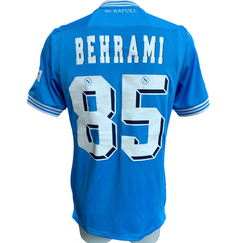 Behrami's Napoli Match Shirt, Supercoppa Italiana FInal 2012