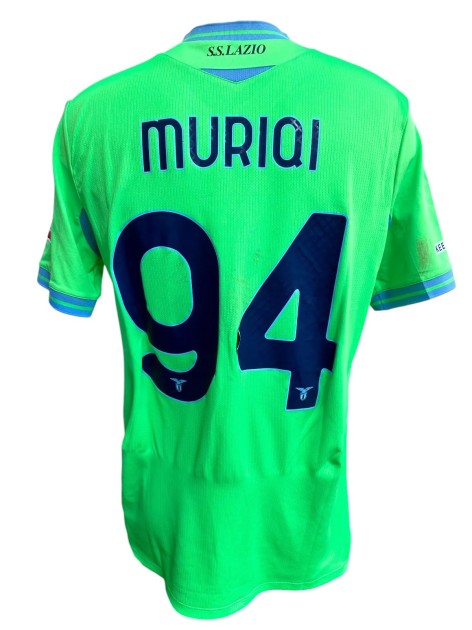 Muriqi Unwashed Shirt Udinese vs Lazio 2021