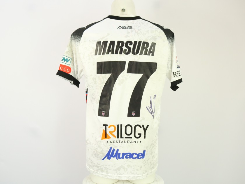 Maglia Marsura unwashed Sorrento vs Catania 2024 - Autografata