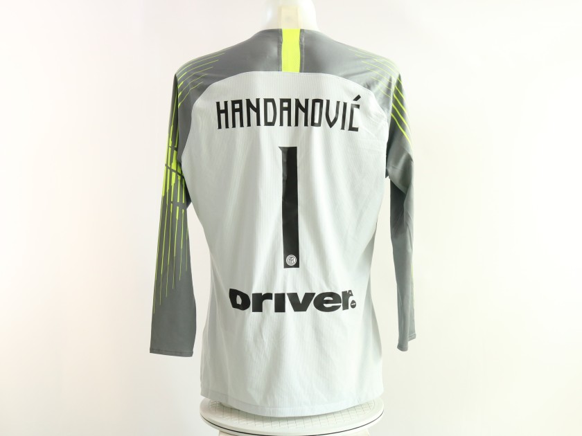 R - Handanovic's Inter Match-Issued Shirt Inter, 2018/19