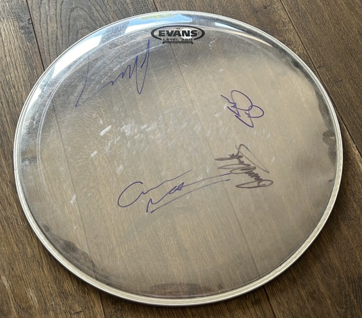 CSNY Signed Drumskin