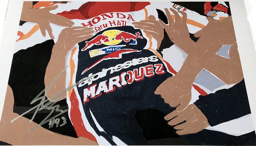 "Marc Marquez: Race 13, Misano" by Tammy Gorali