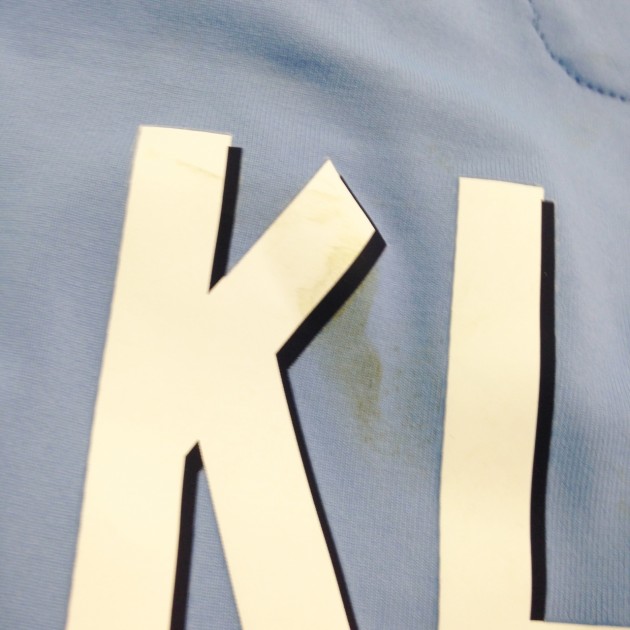 Klose match worn shirt, Lazio-Atalanta, December 13th 2014