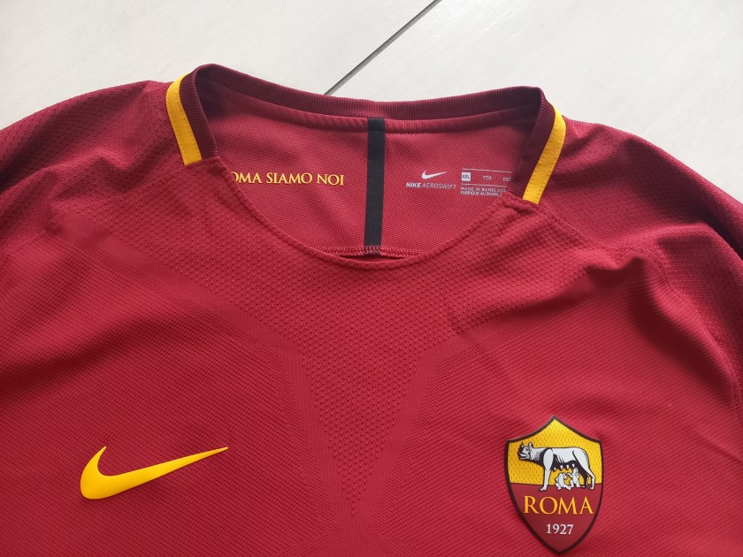 Maglia gara Totti Roma, 2016/17 Last Match - Autografata - CharityStars