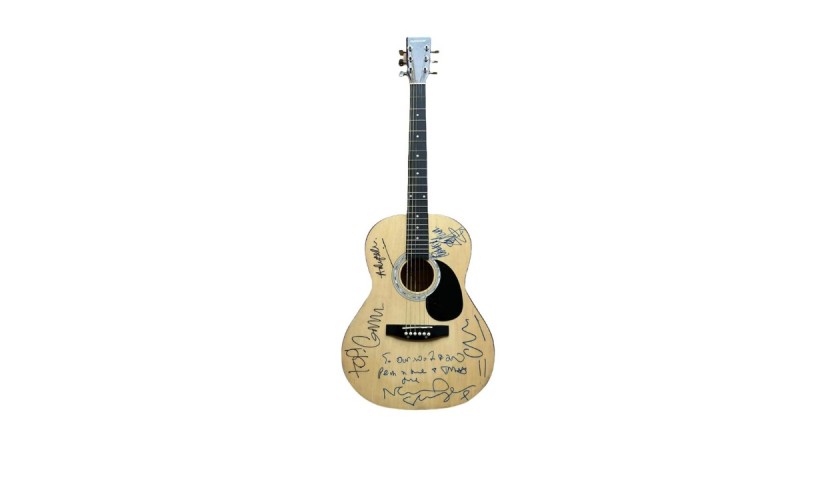 Oasis Signed Acoustic Guitar