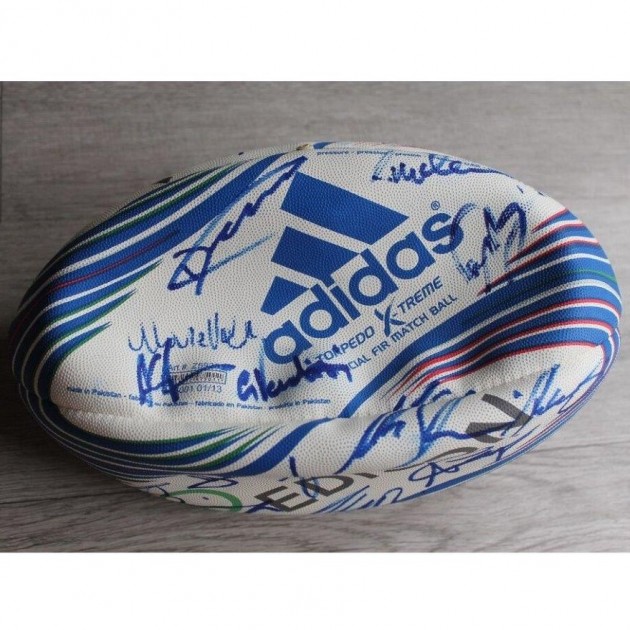 Italy Rugby ball WorldCup2015 - signed by the players
