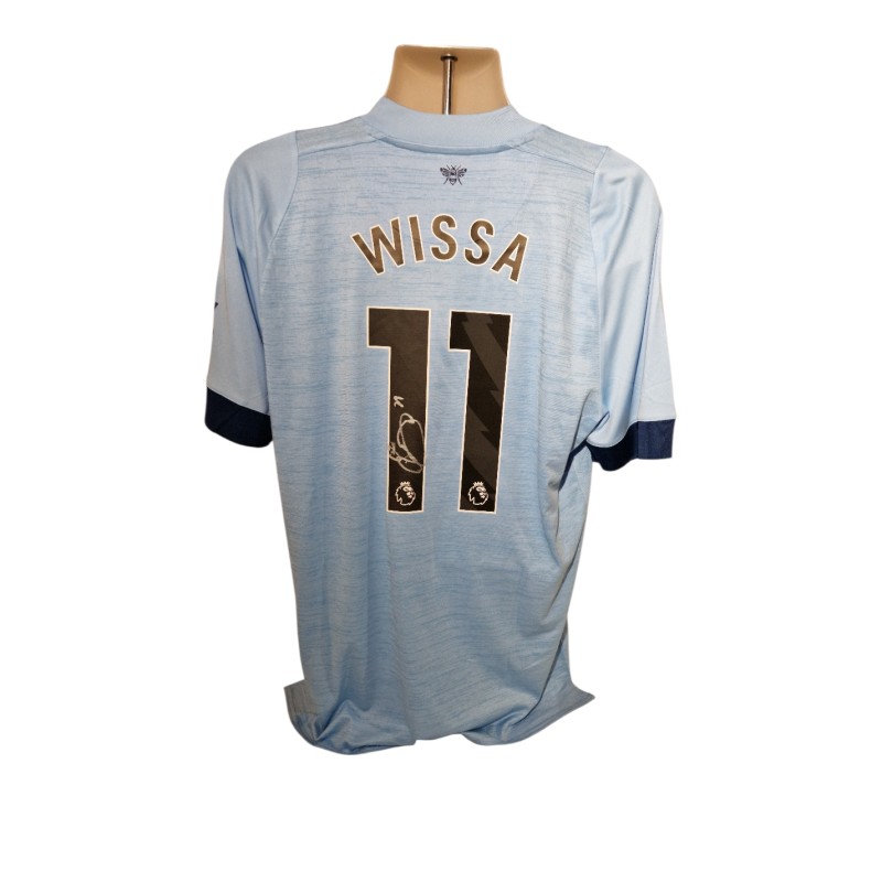 Yoane Wissa Signed Official Brentford 2024-25 Away Football Shirt
