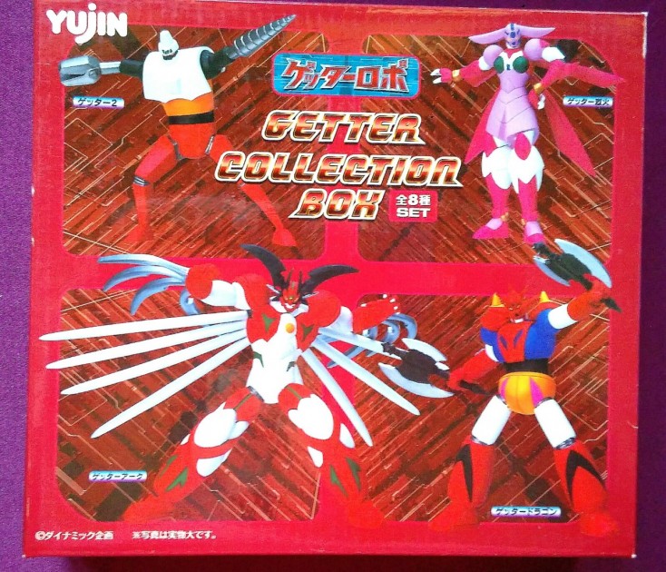 Getter Colletion box - 8 gashapon - Yujin