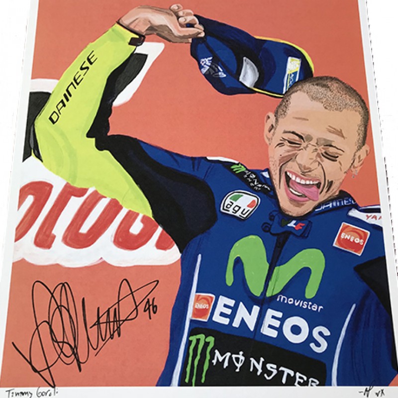 "Valentino Rossi: Race 7, Assen" by Tammy Gorali