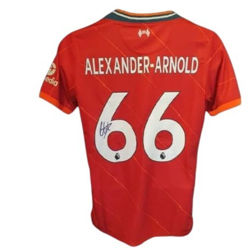 Trent Alexander-Arnold's Liverpool 2021-22 Signed Official Shirt