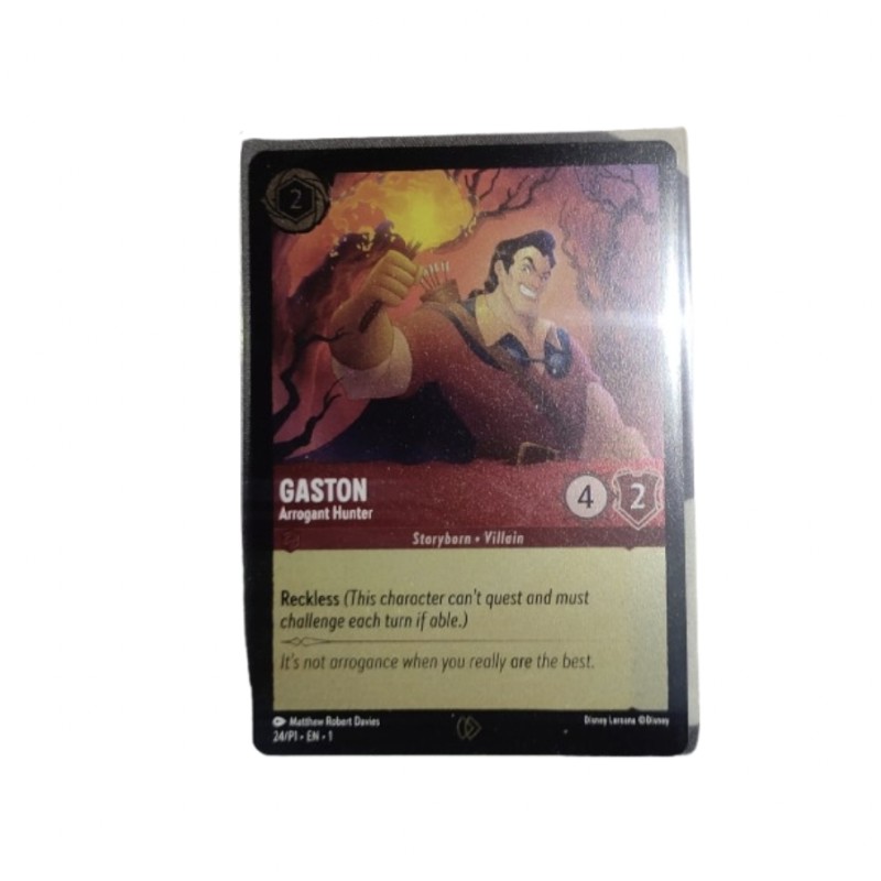 Gaston Arrogant Hunter Promo
