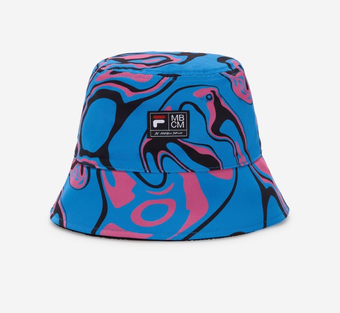 MARCELO BURLON x FILA FUSION Psych Bucket Hat