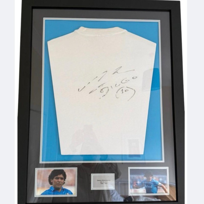 Maradona's Shirt, 2005 - Signed and Framed