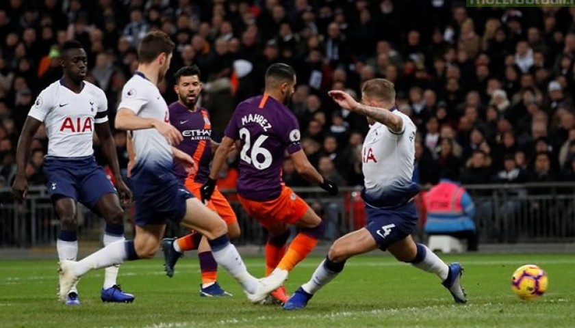 Mahrez's Manchester City Match Shorts Orange, Premier League 2018/19