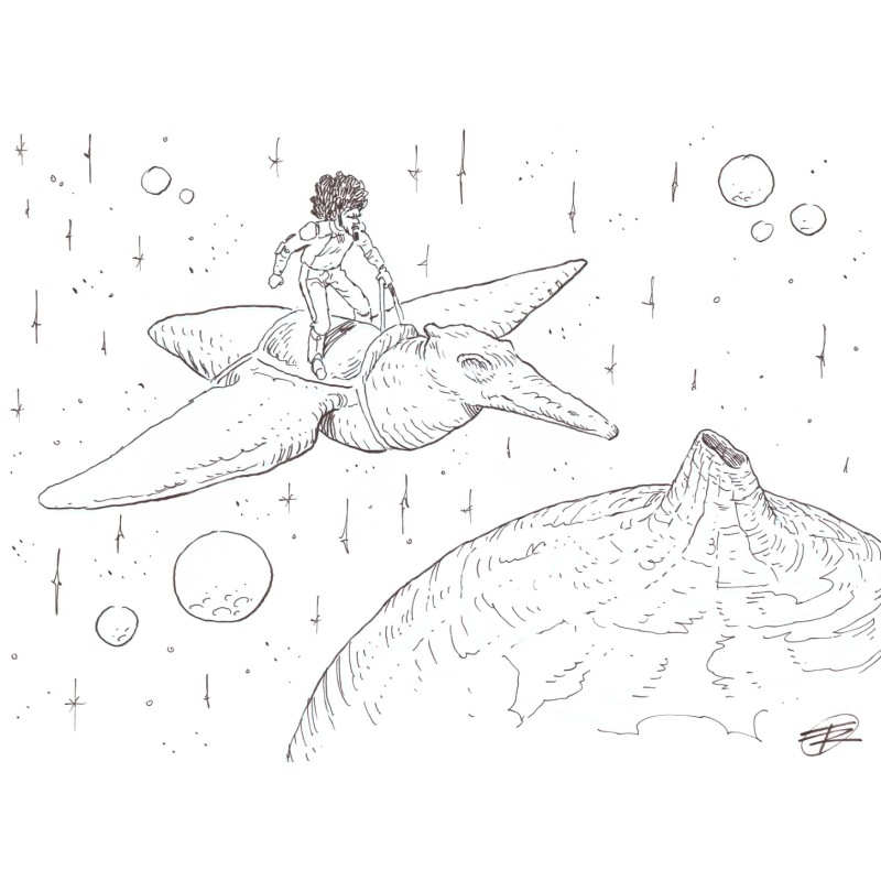 Disegno Esclusivo del Disegnatore Riccardo Torti al Concerto di Caparezza, Roma il 26/06/26 (Include Libro, CD e Vinile in Omaggio) - A favore di EMERGENCY