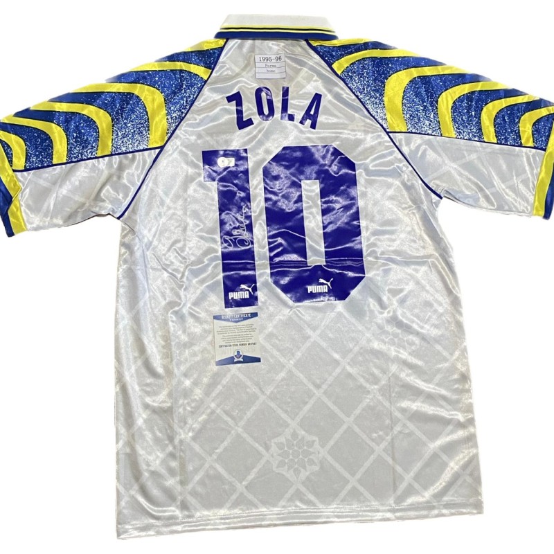 Gianfranco Zola's Parma 1995/96 Signed Replica Shirt