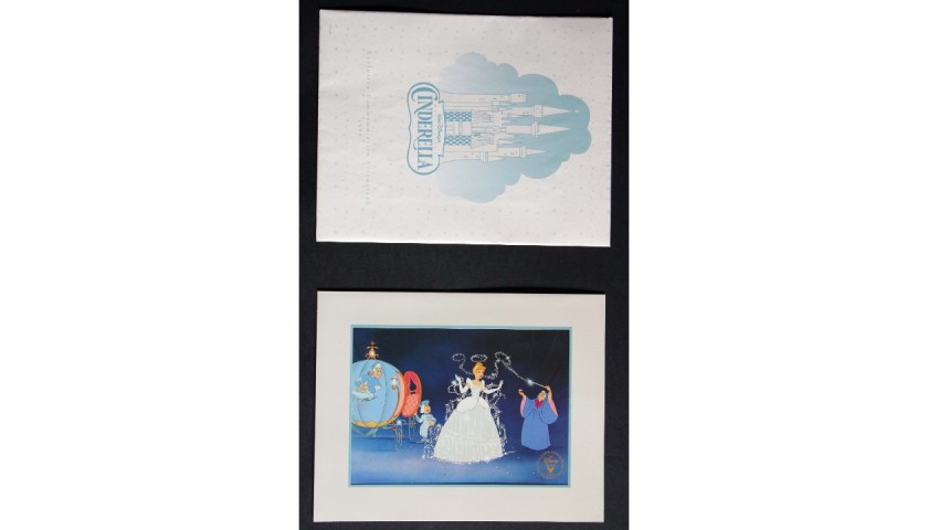 Cinderella – Disney Original Lithograph