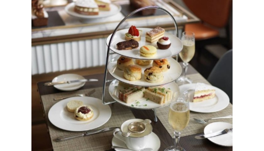 5* Champagne Afternoon Tea for Two people in Mayfair