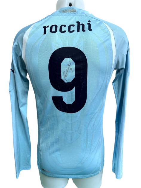 Rocchi's Lazio Signed Match-Worn Shirt, 2010/11