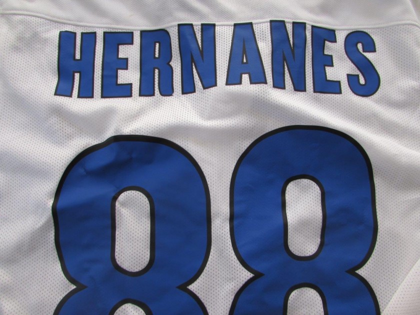Hernanes match worn shirt, Livorno-Inter, his first goal, unwashed